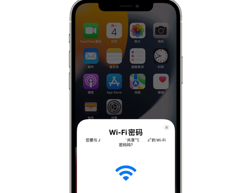 瑞金苹果15维修店分享iPhone15如何共享Wi-Fi密码 