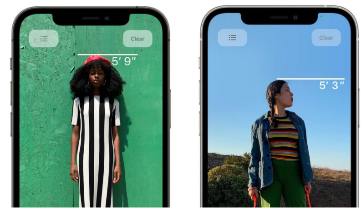 瑞金苹果服务网点分享通过iPhone激光雷达测量身高方法教程 