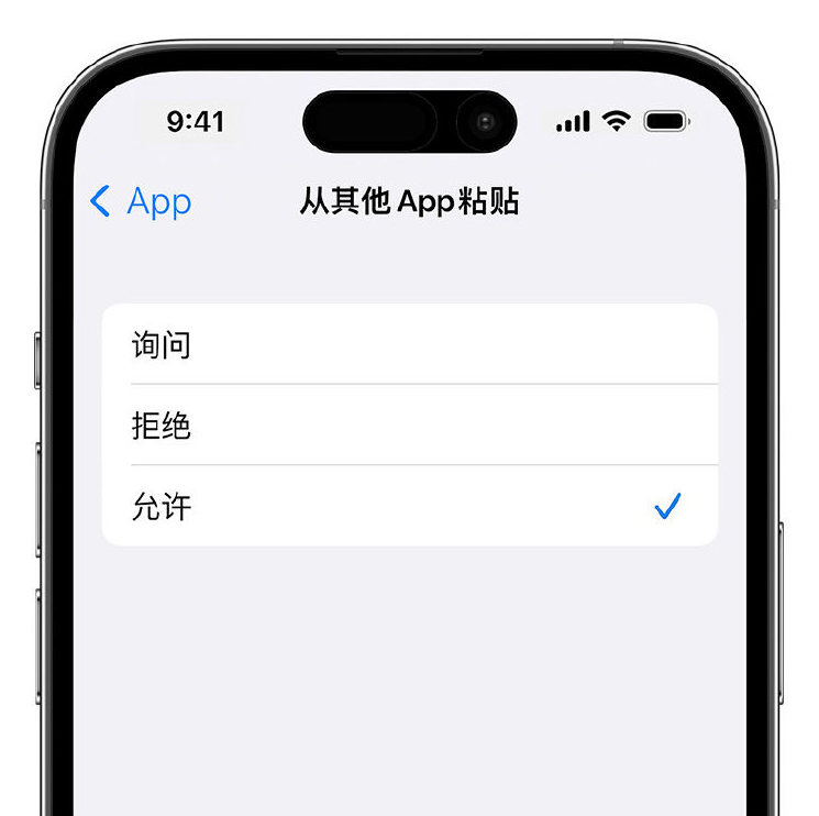 瑞金苹果手机维修分享升级 iOS 16 后，如何关闭 iPhone 中经常出现的粘贴弹窗 