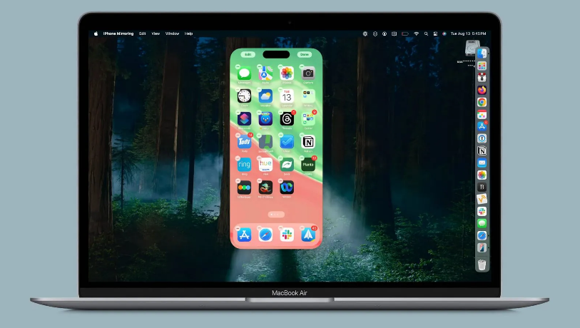 瑞金苹果手机维修分享苹果 macOS 15 Sequoia 和 iOS 18 的 iPhone 投屏功能升级 